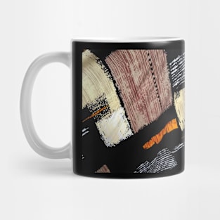 Abstract Brush Classic Mug